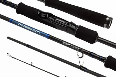 Спиннинг Nautilus Crossblade CBS-802MH NEW 244 см.  7-28гр (двухчастное)