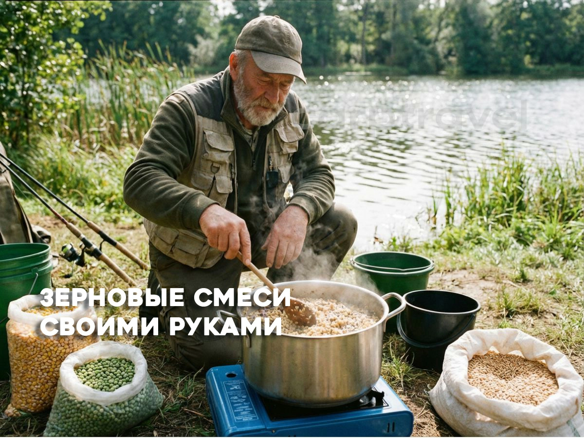 Зерновые смеси на карпа своими руками: рецепты, пропорции и ошибки Зерновые смеси на карпа своими руками: рецепты, пропорции и ошибки