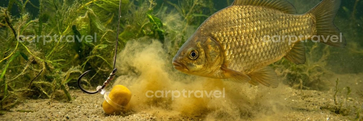 Действие мини бойла под водой