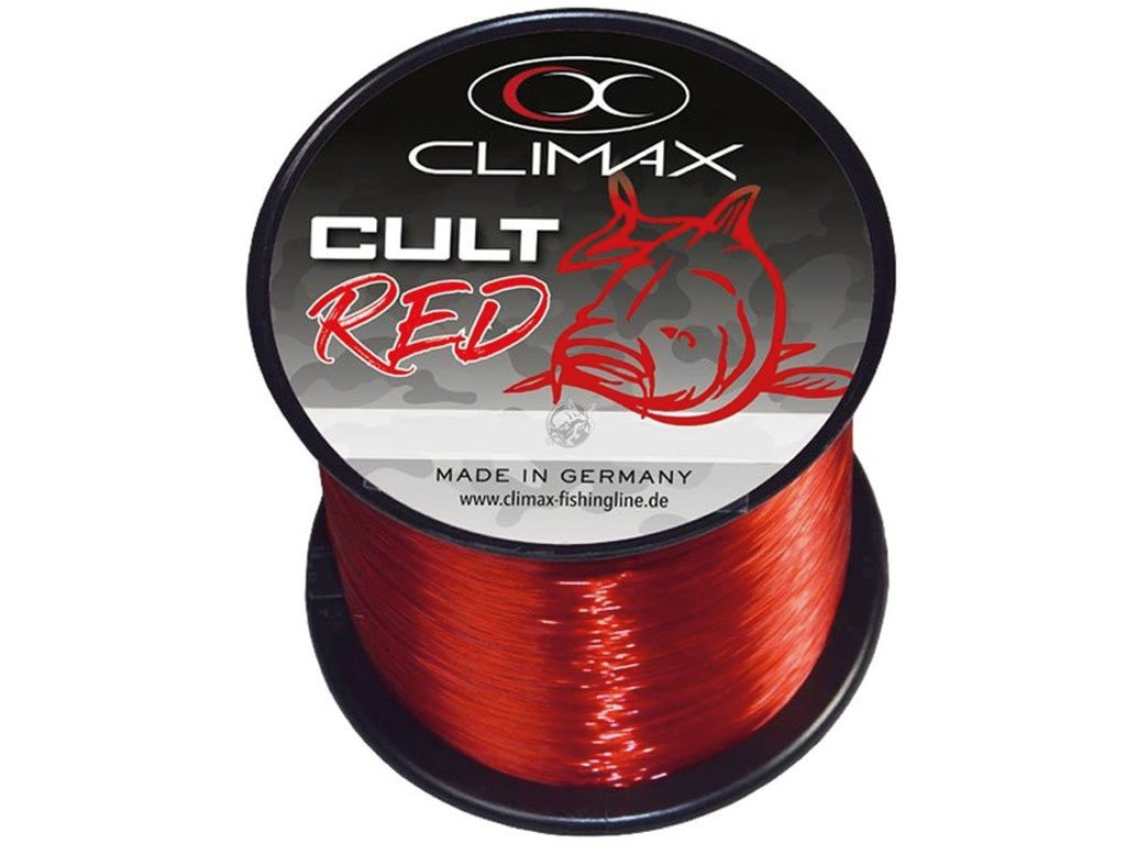 Леска Climax CULT Carpline Red  1780м 5,0кг/0,25мм (Красная) 