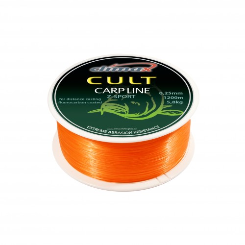 Леска Climax CULT Carp Line Z-Sport   1000м 6,8кг/0,28мм (Оранжевая) 