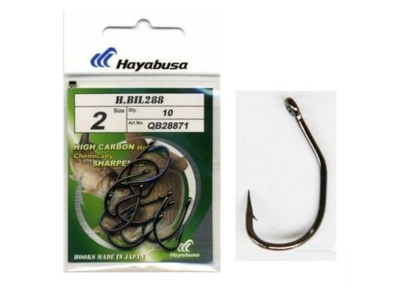 Крючки Hayabusa M-1 Size 6 Черный никель 