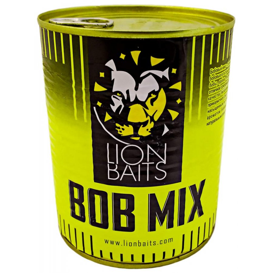 Зерновая смесь Lion Baits  Bob Mix 900 г (Бобовый микс) 