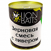 Зерновая смесь Lion Baits  Particles in splenda 6 k with Liver 900 г (6К Печень) 