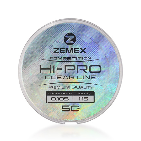 Монофильная леска ZEMEX HI-PRO COMPETITION LINE 50 m_4