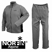 Флисовый костюм Norfin Alpine Размер L цвет Серый