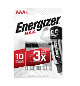 Элемент питания Energizer MAX LR03/286 BL4