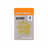 Силиконовые кольца для гранул Orange Carp AC2069 Pellet bands 4мм (прозрачный)