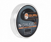 Поводочная леска Guru N-Gauge Pro  100м 0,45кг/0,08мм (Прозрачный) 