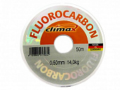 Повод. мат. флюрокарбоновый Climax Fluorocarbon Тонущий 50м 14кг/0,50мм Прозрачный 