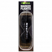 Запасной хвостовик для маркерного поплавка Korda Korda Spare Marker Flights Black
