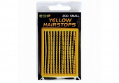 Стопора для бойлов ESP Hair Stops Mini  4.7mm - Yellow (желтый)