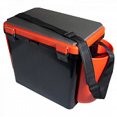 Ящик зимний Helios FishBox 19л оранжевый односекционный