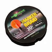 Плетеный шнур для маркера Korda Marker Braid  300м 20lb/0,16мм (Темно-зеленый) 