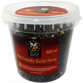 Зерновая смесь Lion Baits PVA Friendly Mixed Particles Hemp seeds with Garlic 900 г (Конопля с чесно