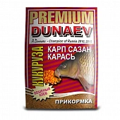 Прикормка фидерная Dunaev Premium Carp-Sazan Sweetcorn 1 кг (Карп-Сазан Кукуруза) 