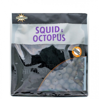 Бойлы тонущие Dynamite Baits  Squid & Octopus  20мм 1 кг (Кальмар осьминог) 