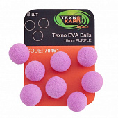 Плавающая насадка  Texnokarp Texno Eva Balls (Фиолетовый) 10мм