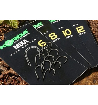 Крючки Korda Mixa Size 10 Тефлон 