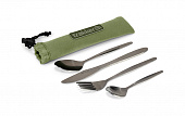 Набор (походный) вилка, ложка, нож Trakker Armolife Cutlery Set (New)