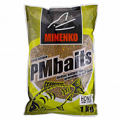 Прикормка сыпучая Minenko PMBaits Honey 1 кг (Мед) 